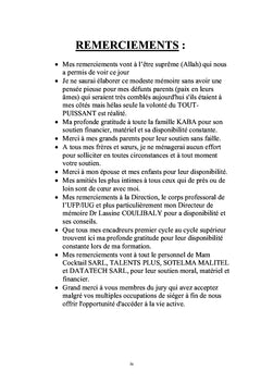 Organisation et Système de Management