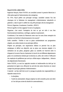 Organisation et Système de Management