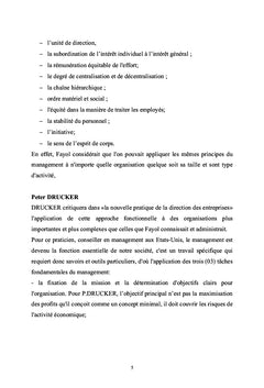 Organisation et Système de Management