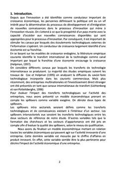L'innovation dans les secteurs civils et militaires.