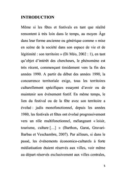 La Kabylie fêtes et festivals et vitalité territoriale