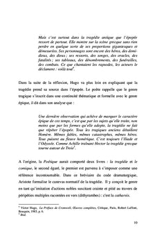 Etude du tragique dans l'oeuvre romanesque de Victor Hugo