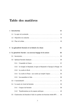 Voyage au coeur du chaos déterministe