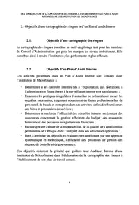 De la cartographie des risques au plan d'audit interne