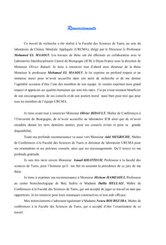 Synthèse et Propriétés Diélectriques Céramiques Pérovskites