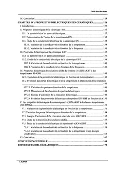 Synthèse et Propriétés Diélectriques Céramiques Pérovskites
