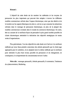 Méthodes de persuasion du message électronique