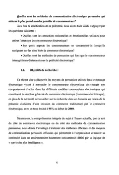 Méthodes de persuasion du message électronique