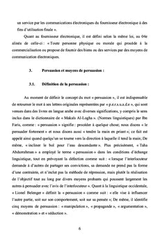 Méthodes de persuasion du message électronique