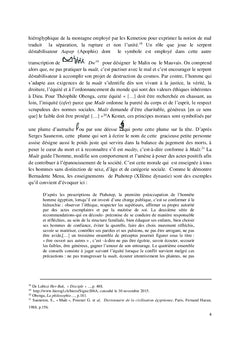 La déification du mort :