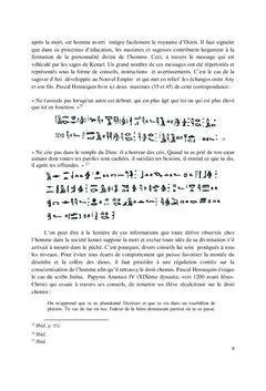 La déification du mort :