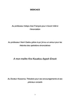 Autour de quelques phénomènes de repérage en abron, langue kwa de CI