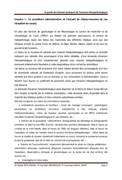 Le guide des bonnes pratiques de l'examen foetopathologique