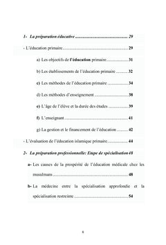 La formation du médecin musulman