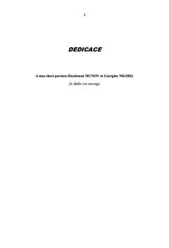 Le Développement Economique de la RDC à l'Horizon 2030