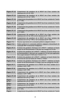 Contribution dans la commande avancée des machines électriques