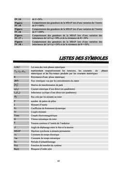 Contribution dans la commande avancée des machines électriques