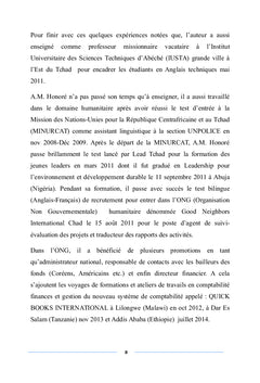 LA GESTION DU TEMPS: Source de ma bénédiction