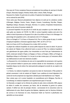 Etude comparative de la gestion administrative du Centre Hospitalier