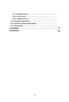 Vers un modèle d'apprentissage centré sur l'apprenant