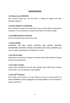 Performances des poulets nourris à base de graines de H. Sabfariffa