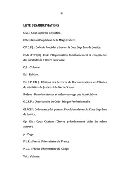 Droit Judiciaire Congolais