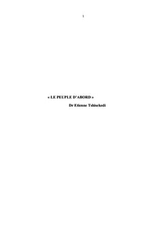 Démocratie, démocratisation et la lutte du Dr Etienne Tshisekedi