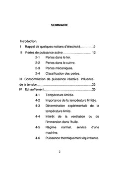 Amélioration du rendement électrique