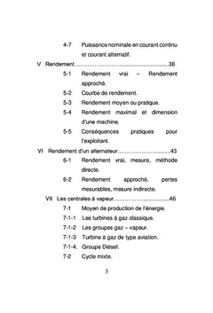 Amélioration du rendement électrique