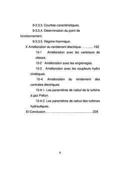 Amélioration du rendement électrique