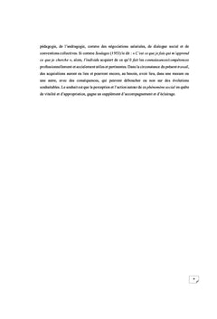 L'appropriation collective de la validation des acquis de l'expérience