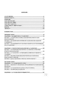 L'appropriation collective de la validation des acquis de l'expérience