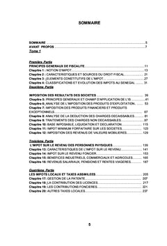 Précis de fiscalité des affaires Volume I