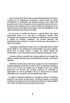 Précis de fiscalité des affaires Volume I