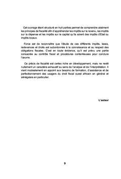 Précis de fiscalité des affaires Volume I