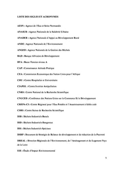 Activités industrielles et préservation de l'environnement à Bouaké