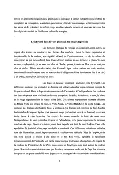 Hybridité des oeuvres artistiques africaines