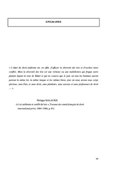 Le Droit Uniforme Africain et le Droit International Privé
