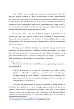 Perspectives théoriques sur l'humanitaire dans les pays du Sud :