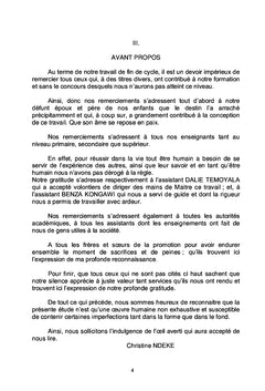 Impact socio-économique de la solidarité africaine sur le budget du ménage
