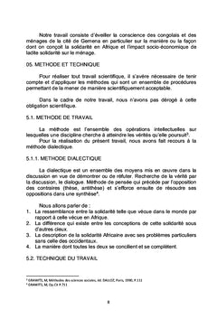 Impact socio-économique de la solidarité africaine sur le budget du ménage