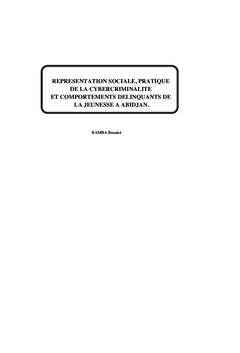 Pratique de la cybercriminalité chez les jeunes abidjanais