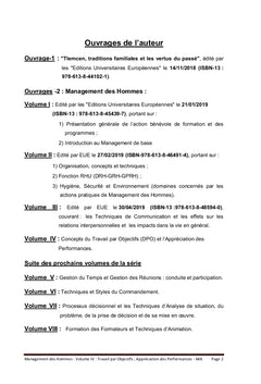 Management des Hommes - Quatrième volume
