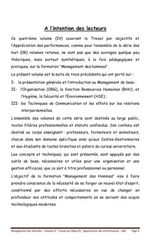 Management des Hommes - Quatrième volume