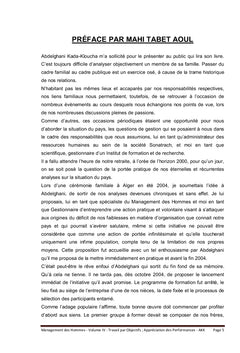 Management des Hommes - Quatrième volume