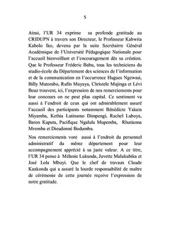 De l'espace public aux élections en RD Congo