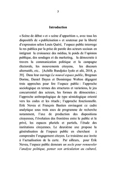 De l'espace public aux élections en RD Congo