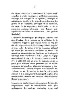 De l'espace public aux élections en RD Congo