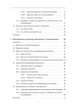 Recherche d'Information Monolingue et Translinguistique