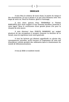 Etude portant sur la commutation de paquet dans un réseau de telecom